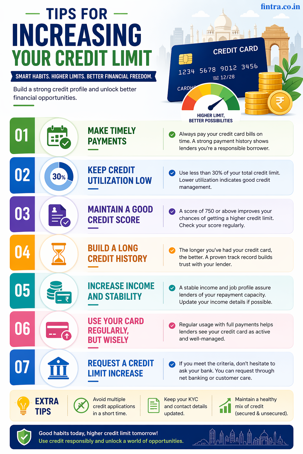Tips for Increasing Your Credit Limit