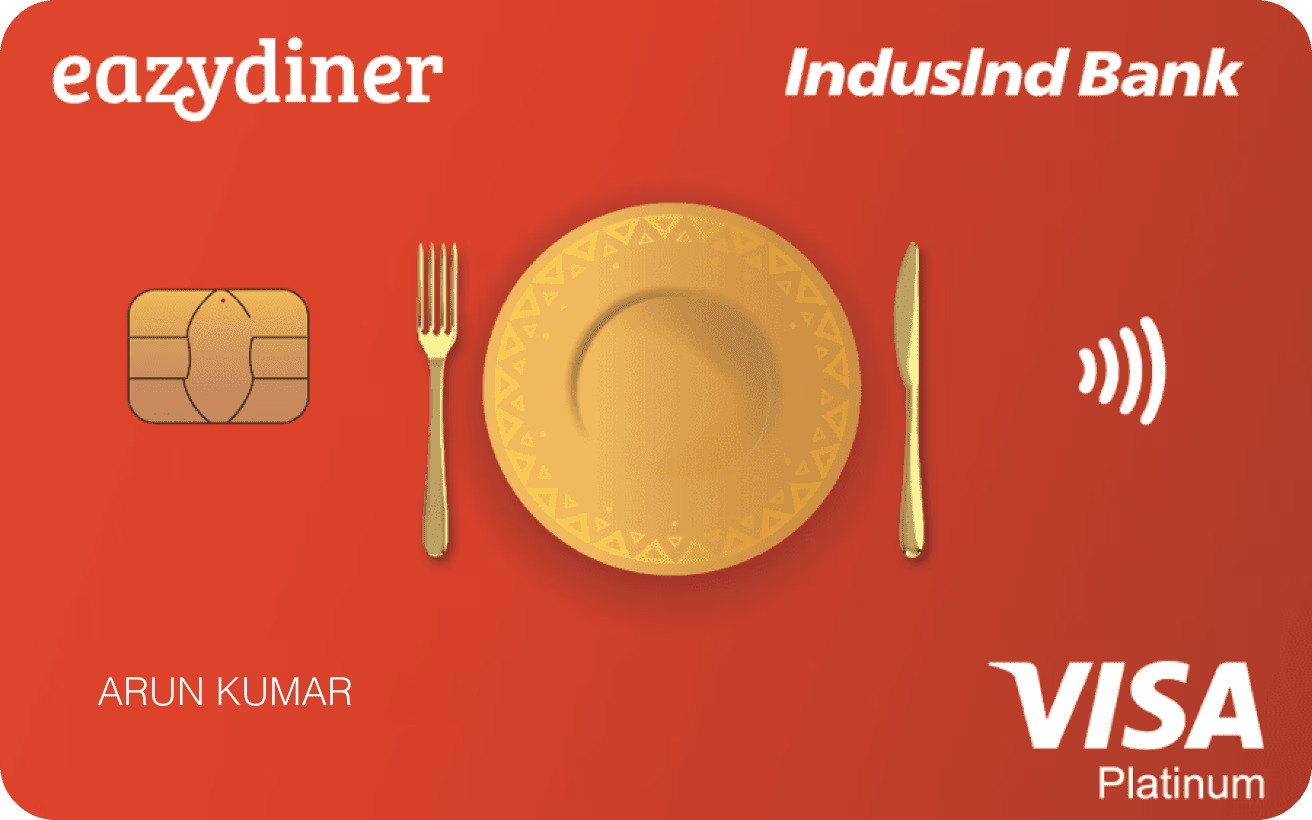 IndusInd Bank EazyDiner Platinum Credit Card
