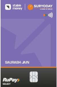 Stable Money Suryoday Bank Credit Card